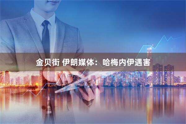 金贝街 伊朗媒体：哈梅内伊遇害