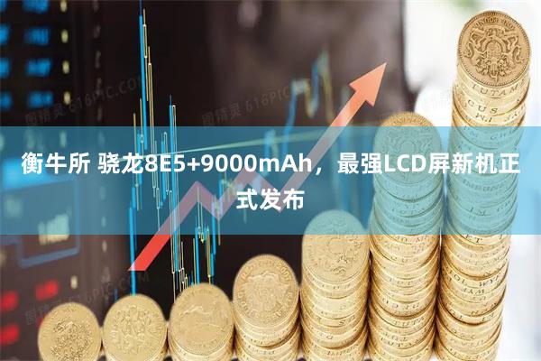 衡牛所 骁龙8E5+9000mAh，最强LCD屏新机正式发布